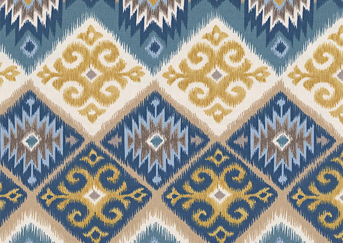 Navajo, Indigo - Twist&Fit Roman Blind - Image 7